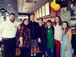 JSSA Client Gets Special Olympics Send-Off From Starbucks