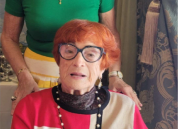 Zhanna and her mother Rosa