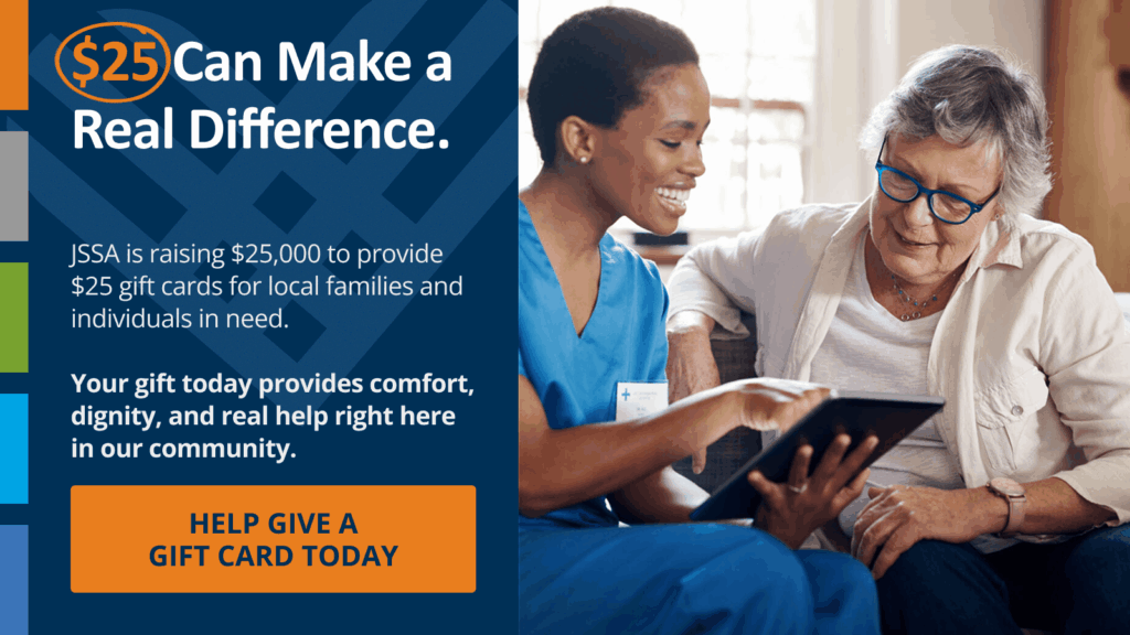 Help give a gift card today